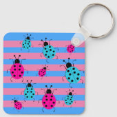 Niedliche Geschlechterperspektive Schlüsselanhänger (Rückseite)