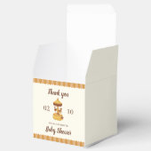 Niedliche geschlechtsneutrale Babydusche Geschenkschachtel (Geöffnet)