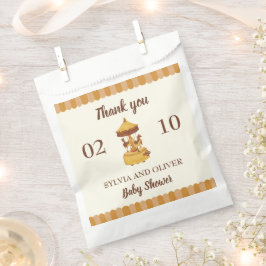 Niedliche geschlechtsneutrale Babydusche Geschenktütchen