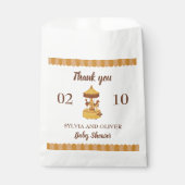 Niedliche geschlechtsneutrale Babydusche Geschenktütchen (Vorderseite)