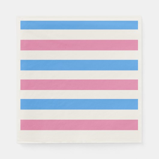 Niedliche geschlechtsspezifische Vorstellungen, Serviette (Vorderseite)