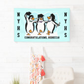 Niedliche Geschlossen Pinguine Banner (Insitu)