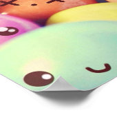 Niedliche Gesichter Poster (Ecke)