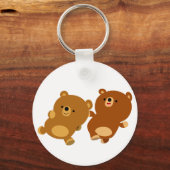 Niedliche Gesichtsbeere des Cartoon Schlüsselanhänger (Vorderseite)