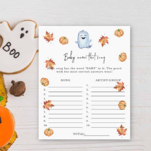 Niedliche Gespenst - Benennen Sie das Gesang Baby  (Von Creator hochgeladen)