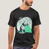 niedliche gestopfte Tiere Panda T-Shirt (Vorderseite)