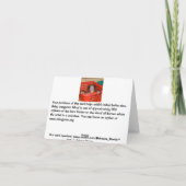 Niedliche Get Well-Card Karte (Rückseite)