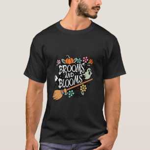 Niedliche Ghos und Blüten aus sonniger Blüte T-Shirt