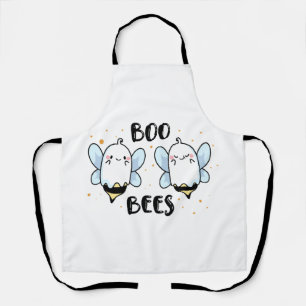 Niedliche Ghost-Boo-Bienen - Witziges Halloween au Schürze