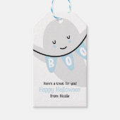 NIEDLICHE GHOST BOO HALLOWEEN KIDS LECKEREI GESCHENKANHÄNGER (Vorderseite)