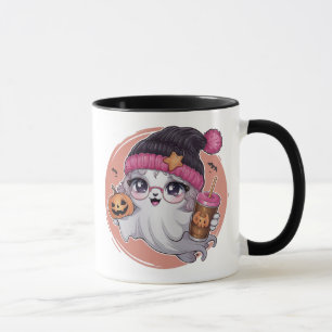 Niedliche Ghost Halloween-Tasse Tasse
