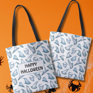 Niedliche Ghost Hexe hatscht glücklich Halloween C Tasche