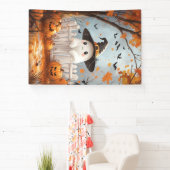 Niedliche Ghost und Pumpkins Banner (InSitu)