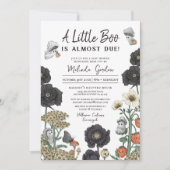 Niedliche Ghosts Halloween-Kinderdusche Einladung (Vorderseite)