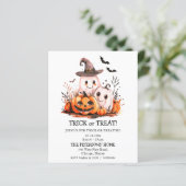 Niedliche Ghosts Trick oder Treat Invasion (Stehend Vorderseite)