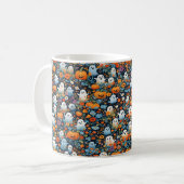 Niedliche Ghouls Halloween-Tasse Kaffeetasse (Vorderseite Links)