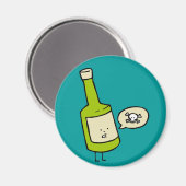Niedliche Giftflasche Magnet (Vorderseite/Rückseite)