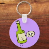Niedliche Giftflasche Schlüsselanhänger (Vorderseite)