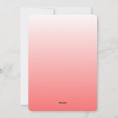 Niedliche Gingerbrett Weihnachtsfotokarte Feiertagskarte (Rückseite)