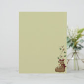 Niedliche Gingerbrot-Rezept-Seite (Stehend Vorderseite)