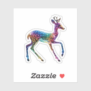 Niedliche Giraffe Aufkleber