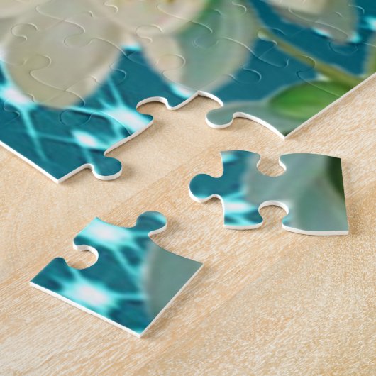 Niedliche Giraffe-Blume Puzzle (Seite)