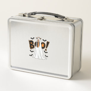 Niedliche Giraffe Boo Halloween Kostüm Zoo Lover _ Metall Brotdose