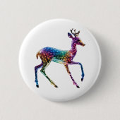 Niedliche Giraffe Button (Vorderseite)