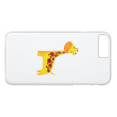 Niedliche Giraffe Cartoon Case-Mate iPhone Hülle (Rückseite (Horizontal))