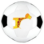 Niedliche Giraffe Cartoon Fußball (Gedreht)