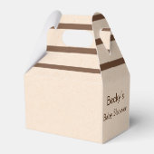 Niedliche Giraffe Cartoon Stars Kinderdusche Gefäl Geschenkschachtel (Rückseite)