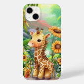 niedliche Giraffe Case-Mate iPhone Hülle (Rückseite)