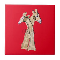 Niedliche Giraffe Couple Thunder_Cove