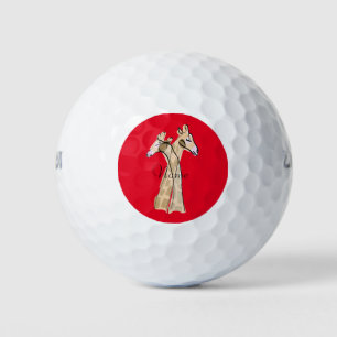 Niedliche Giraffe Couple Thunder_Cove Golfball