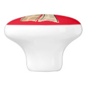 Niedliche Giraffe Couple Thunder_Cove Keramikknauf (Seitenansicht)