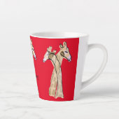 Niedliche Giraffe Couple Thunder_Cove Milchtasse (Rechts)