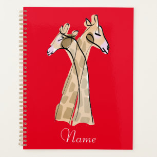 Niedliche Giraffe Couple Thunder_Cove Planer