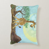 Niedliche Giraffe Dekokissen (Rückseite(Vertikal))