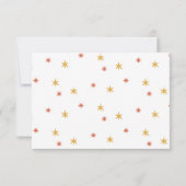 Niedliche Giraffe. Funny Animal Safari Kindergebur Dankeskarte (Rückseite)