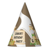 Niedliche Giraffe für Kleinkinder Partyhütchen (Links)