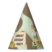 Niedliche Giraffe für Kleinkinder Partyhütchen (Links)