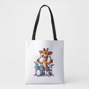 Niedliche Giraffe für Trommler-Giraffen Tasche
