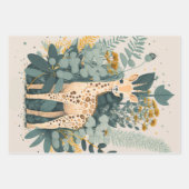 Niedliche Giraffe Geschenkpapier Set (Vorderseite 2)