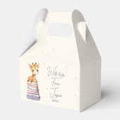 Niedliche Giraffe Geschenkschachtel (Rückseite)