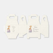 Niedliche Giraffe Geschenkschachtel (Ungefaltet)