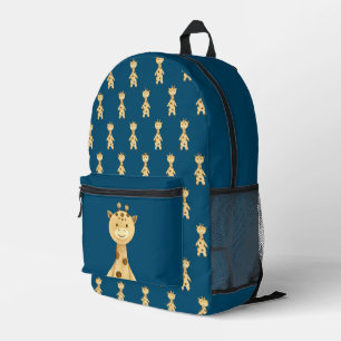 Niedliche Giraffe geschlechtsneutral Bedruckter Rucksack
