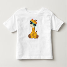 Niedliche Giraffe, Giraffe mit Sonnenbrille, Süße
