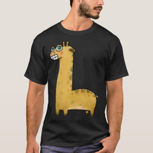Niedliche Giraffe Graphic T-Shirt (Vorderseite)