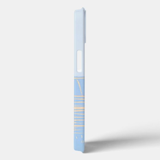 Niedliche Giraffe hellblauer Pop Kunst Case-Mate iPhone Hülle (Rückseite / Rechts)