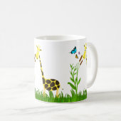 Niedliche Giraffe in der Tasse Garden (VorderseiteRechts)